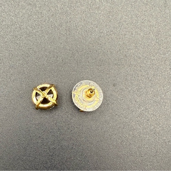 Kate Spade Iridescent Jet Cubic Zirconia Earrings - Picture 4 of 5